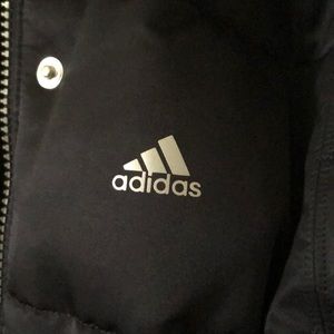 Small black adidas puffer jacket